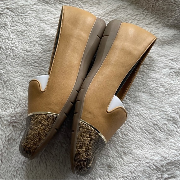 Comfortview New in box  camel reptile loafer slip on shoe - Picture 5 of 11